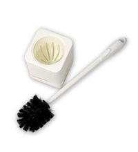 Floor-mounted toilet brush