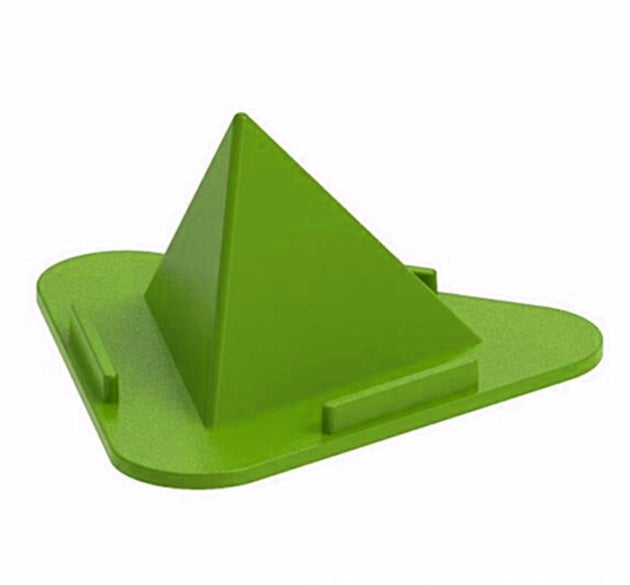 Pyramid mobile stand with adjustable angles