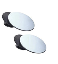 Convex rear view mirror for blind spots, pack of 2