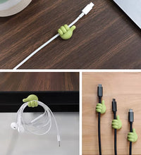 Multifunctional hand clip for keys and cables