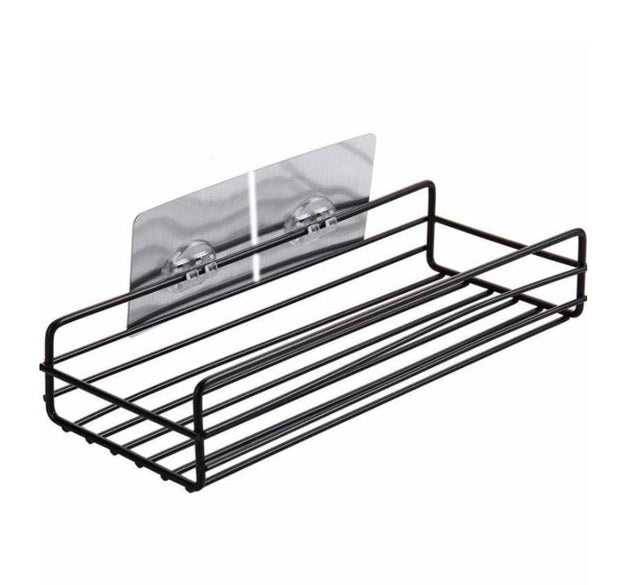 Metal wall mount shelf for bathroom and kitchen