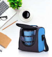 Lunch box with fabric bag for office and school