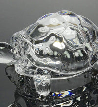 Crystal tortoise statue for Vastu and Feng Shui decor