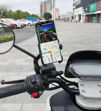 Bike mount phone holder