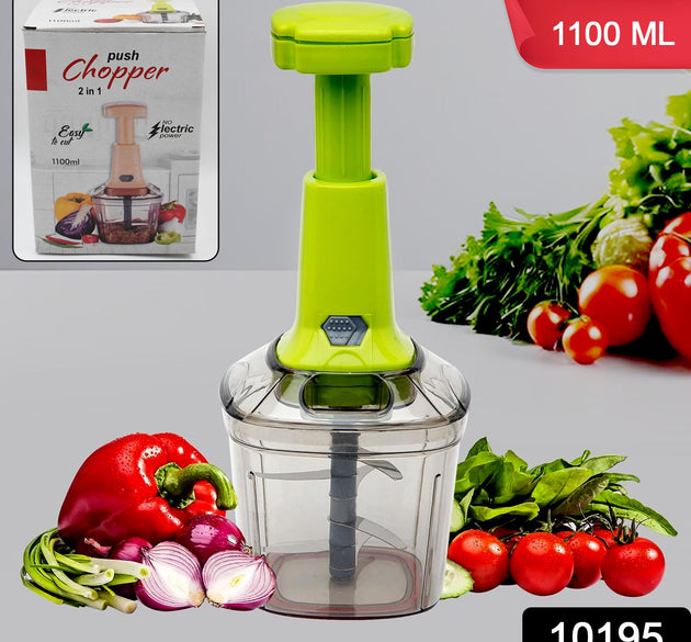 2in1 Press Vegetable Choppers for Kitchen 