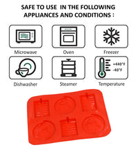 Flexible silicone mold tray for baking and more