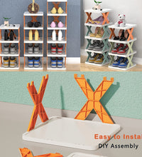 Vertical shoe rack