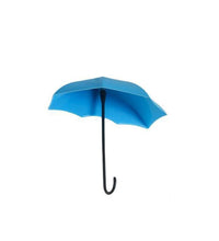 Colorful key holder shaped like an umbrella