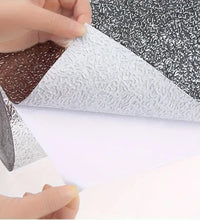 Self-Adhesive Aluminum Foil Wall Paper 