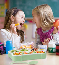 Leak-proof lunch box with handle