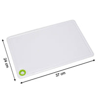 Durable plastic cutting board for everyday use