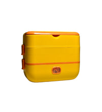 Lunch box with four stainless steel containers