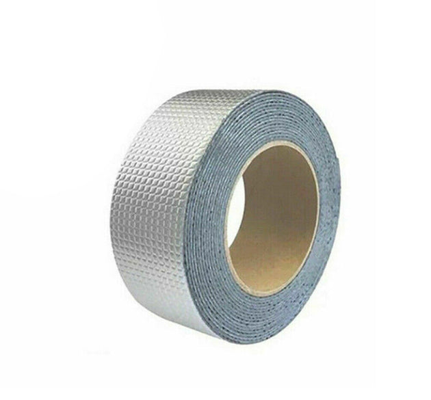 High temp-resistant foil duct tape for insulation