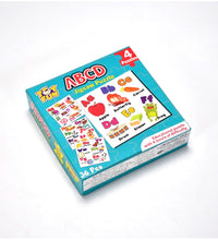 ABC learning puzzles for kids, packaged set