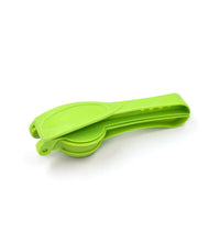 Easy-grip plastic lemon squeezer and opener combo