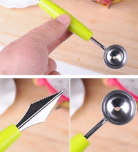 Ball scoop for fruit decoration