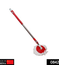 Stainless steel mop with rotating head