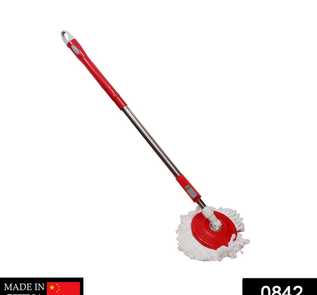 Rotating microfiber mop for home cleaning