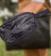 Multipurpose black travel pouch