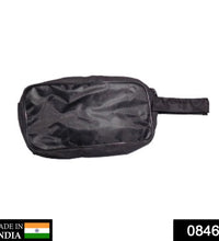 Shaving kit bag in black