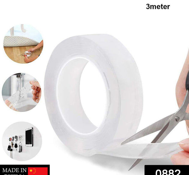 3-meter double-sided nano adhesive tape