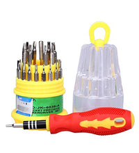 31 in 1 magnetic screwdriver tool kit for repairs.