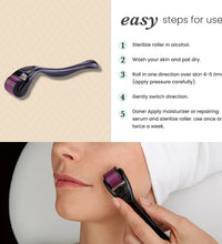 Derma roller for facial polishing and scar treatment