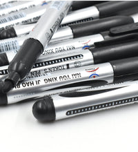 Black markers for school and office use