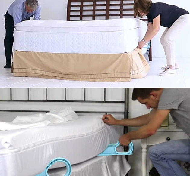 Mattress lifter for bed making