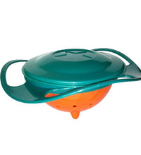 User-friendly rotating bowl for kids, making mealtime easier and less messy.