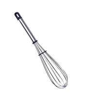 Stainless steel whisk with a sleek design and practical use