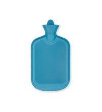 Medium-sized rubber hot water bag for pain relief and heating therapy.