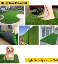 Artificial turf carpet, 58x38cm, perfect for balcony