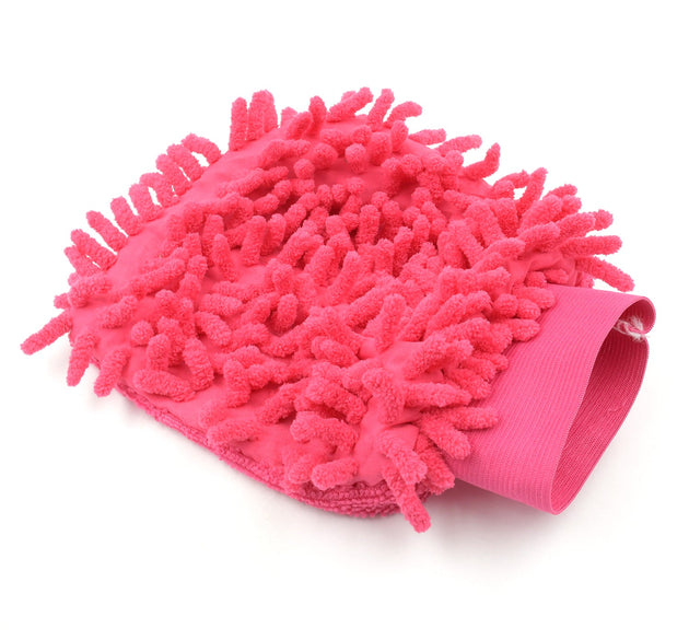 Double sided microfiber glove duster in mix colors