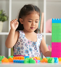 Colorful block set for children’s play and educational purposes