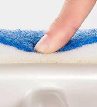 Versatile glass cleaner with brush for windows and mirrors