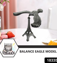 Balancing Eagle Metal Statue