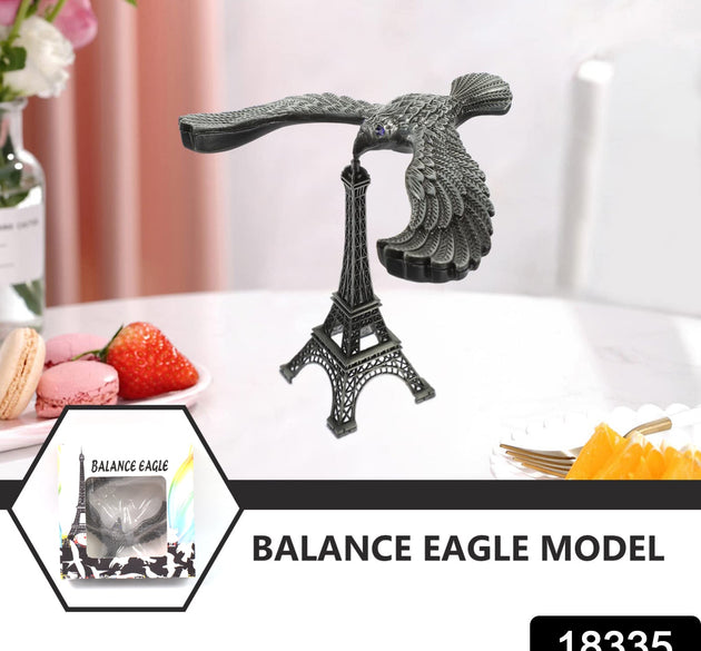 Eagle Balancing Toy on Metal Stand