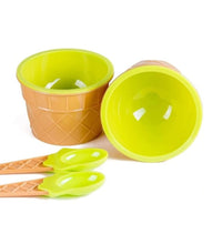 Ice cream bowl set in box