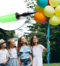 Balloon pump for foil and inflatable toys.