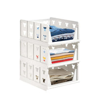 3-layer stackable storage cart, useful for various rooms