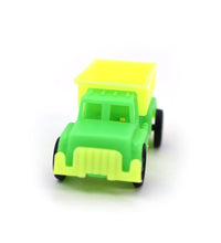 Toy dumper truck with features