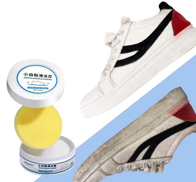 Stain Remover Cleansing Cream for Shoe Polish Sneaker Cleaning Kit Shoe Eraser Stain Remover White Rubber Sole Shoe Cleaner White Shoe Cleaning Cream Stain Remover (260 Gm)