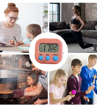 Kitchen timer with big digits for easy reading