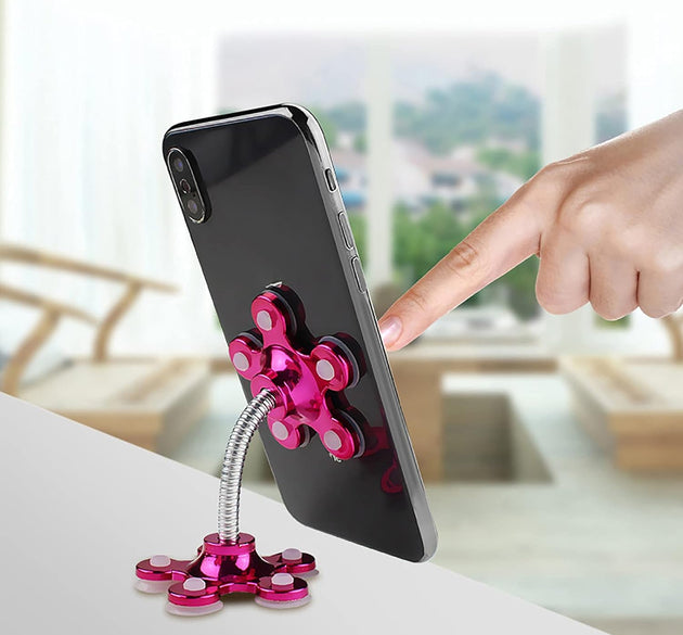 360° rotatable phone holder with suction cup