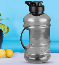 Water bottle with mixer and strainer for sports