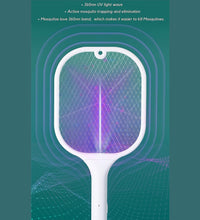 Insect killer racket with USB charging base