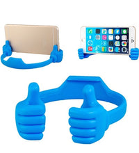 4-piece hand-shaped phone stand for stable mobile support at home or work.