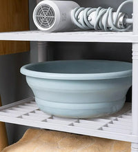 4-layer multifunctional storage shelf, designed for narrow spaces in kitchen or bathroom.