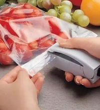 Mini portable plastic bag sealer, handy and multifunctional for sealing various bags.